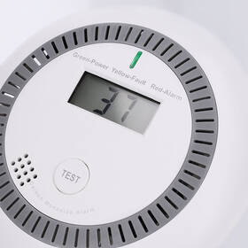 Detektor oxidu uhoľnatého Solight CO + alarm, 85dB, 3x AAA biely

 obrázok produktu 2 z 7