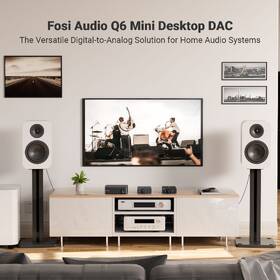 DAC prevodník Fosi Audio Q6 čierny

 obrázok produktu 9 z 10