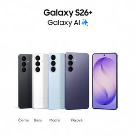 Mobilný telefón Samsung Galaxy S26+ 5G 12 GB / 256 GB čierny

 obrázok produktu 3 z 19