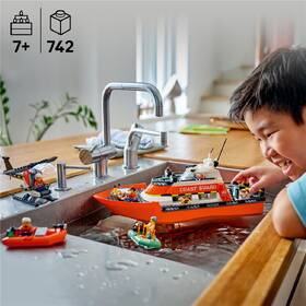 Stavebnica LEGO® City 60504 Záchranný čln pobrežnej hliadky a vrtuľník 

 obrázok produktu 8 z 9