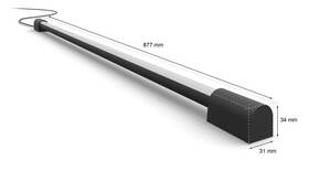 Stolové svietidlo Philips Play Gradient Light Tube compact čierne

 obrázok produktu 3 z 8