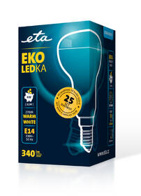 LED žiarovka ETA EKO LEDka reflektor 4W, E14, teplá biela 

 obrázok produktu 3 z 3