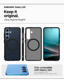 Kryt na mobil Spigen Ultra Hybrid MagSafe na Samsung Galaxy S25 čierny

 obrázok produktu 12 z 17
