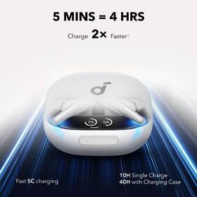 Slúchadlá Anker soundcore Liberty 4 Pro biela

 obrázok produktu 5 z 6