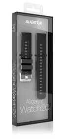 Remienok Aligator 20AW0001, silikónový 20mm čierny

 obrázok produktu 2 z 2