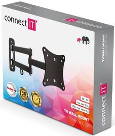Držiak na TV Connect IT CMH-2010-BLK čierny

 obrázok produktu 2 z 2