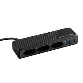 Kábel predlžovací Cubenest PowerStrip SlimLine 2xUSB-A + 2x USB-C 70W čierny

 obrázok produktu 1 z 14