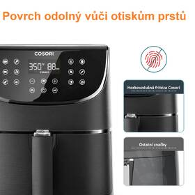 Fritéza teplovzdušná COSORI CS158 Premium Smart 5,5 l čierna

 obrázok produktu 5 z 12