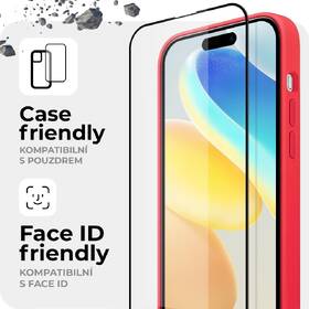 Tvrdené sklo Tempered Glass Protector na Apple iPhone 15 Plus 

 obrázok produktu 2 z 7