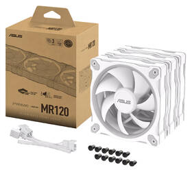 Ventilátor Asus PRIME MR120 ARGB White, 3 ks biely

 obrázok produktu 17 z 17