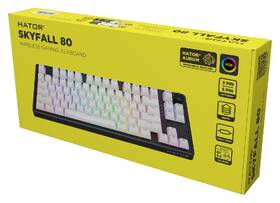 Klávesnica HATOR Skyfall 80 Wireless, US layout čierna/biela

 obrázok produktu 7 z 7