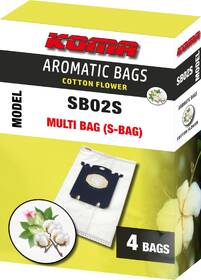 Vrecká pre vysávače Koma SB02S AROMA COTTON (4 ks) 

 obrázok produktu 7 z 8