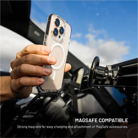 Kryt na mobil FIXED MagPure Neck s čiernou šnúrkou na krk na Apple iPhone Air priehľadný

 obrázok produktu 6 z 8