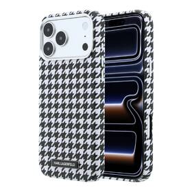 Kryt na mobil Karl Lagerfeld PU Houndstooth Resin Plate MagSafe na Apple iPhone 17 Pro čierny

 obrázok produktu 1 z 6