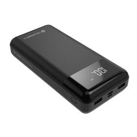 Powerbank GoGEN 30000mAh, USB-C PD 20W, LCD čierna

 obrázok produktu 3 z 4