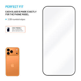Tvrdené sklo FIXED Full-Cover s aplikátorom na Apple iPhone 17 Pro Max (2 ks) čierne

 obrázok produktu 2 z 9