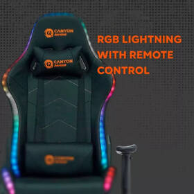 Herná stolička Canyon Irida RGB čierna

 obrázok produktu 14 z 14
