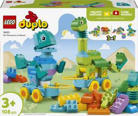 Stavebnica LEGO® DUPLO® 10451 3 v 1: Dinosaury na kolieskach 

 obrázok produktu 2 z 9