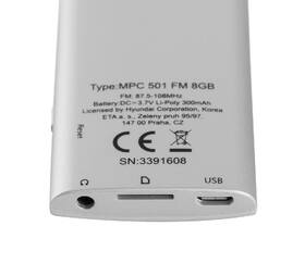 MP3 prehrávač Hyundai MPC 501 GB8 FM S strieborný

 obrázok produktu 2 z 3
