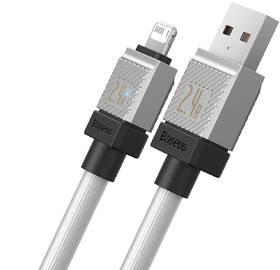 Kábel Baseus USB-L 2,4A 1M WHT 

 obrázok produktu 1 z 7