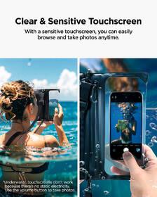 Puzdro na mobil športové Spigen Aqua Shield WaterProof A640 čierne

 obrázok produktu 11 z 13