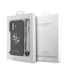 Kryt na mobil Guess PU 4G Metal Logo Strap na Apple iPhone 17 čierny

 obrázok produktu 7 z 7