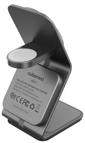 Bezdrôtová nabíjačka Cubenest SQ314 Qi2.2 3v1 s MagSafe sivá

 obrázok produktu 4 z 19