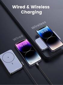 Powerbank UGREEN Foldable Kickstand Magnetic 10000mAh sivý

 obrázok produktu 4 z 7