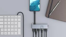 USB Hub Targus USB-C HD7-in-2 /1× USB 3.0, 2× USB-C, HDMI, Jack 3,5 mm, LAN, microSD na MacBook a NTB sivý

 obrázok produktu 8 z 9