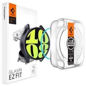 Tvrdené sklo Spigen tR EZ Fit na Samsung Galaxy Watch6 44mm, (2 ks) 

 obrázok produktu 4 z 4