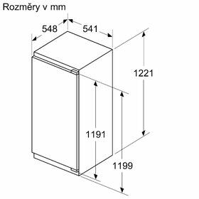 Chladnička Bosch KIL42VFE0 

 obrázok produktu 14 z 18