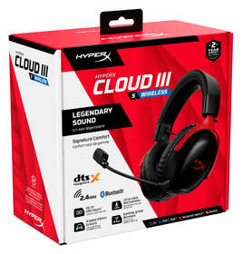 Headset HyperX Cloud III S Wireless čierny/červený

 obrázok produktu 9 z 11