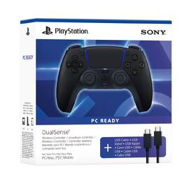 Bezdrôtový ovládač Sony DualSense pre PS5 + kábel USB pre PC čierny

 obrázok produktu 7 z 7