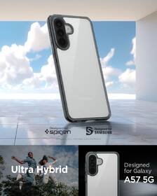 Kryt na mobil Spigen Ultra Hybrid - Samsung Galaxy A57 5G sivý/priehľadný

 obrázok produktu 8 z 12