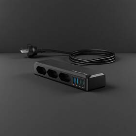 Kábel predlžovací Cubenest PowerStrip SlimLine 2xUSB-A + 2x USB-C 70W čierny

 obrázok produktu 6 z 14