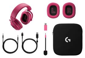 Headset Logitech PRO X3 LIGHTSPEED Wireless ružový

 obrázok produktu 6 z 8