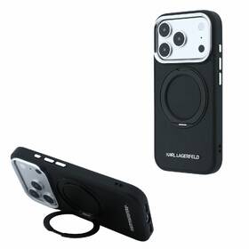 Kryt na mobil Karl Lagerfeld PU Saffiano Ring Stand MagSafe na Apple iPhone 18 Pro čierny

 obrázok produktu 6 z 7