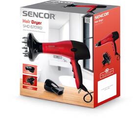 Fén Sencor SHD 6701RD červený

 obrázok produktu 9 z 9