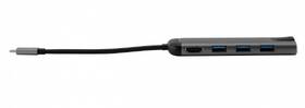 USB Hub Verbatim USB-C/3xUSB 3.0, HDMI, SD, MicroSD, RJ45 sivý

 obrázok produktu 2 z 5