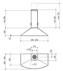 Odsávač pár Faber TENDER X A90 nerez

 obrázok produktu 3 z 3