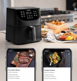 Fritéza teplovzdušná COSORI CS158 Premium Smart 5,5 l čierna

 obrázok produktu 10 z 12