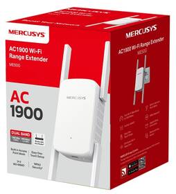 Wi-Fi extender Mercusys ME50G, AC1900 biely

 obrázok produktu 9 z 9