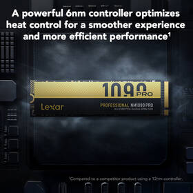 SSD Lexar NM1090 PRO series 2TB PCle Gen5 M.2 NVMe čierny

 obrázok produktu 3 z 7