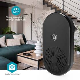 Doplnkový gong Nedis SmartLife WIFICDPC11CBK čierny

 obrázok produktu 7 z 12