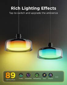 LED stropné svietidlo Govee Pendant Light RGBICWW, Matter čierne

 obrázok produktu 4 z 6