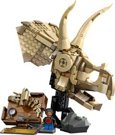 Stavebnica LEGO® Jurassic World  76969 Dinosaurie fosílie: Lebka triceratopsa 

 obrázok produktu 1 z 8