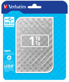 Externý pevný disk Verbatim 1TB strieborný

 obrázok produktu 3 z 3