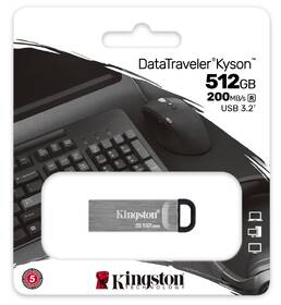 USB flashdisk Kingston DataTraveler Kyson 512GB strieborný

 obrázok produktu 3 z 3