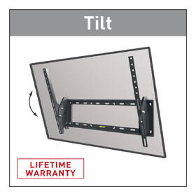 Držiak na TV Barkan E410, výklopný, pre uhlopriečky 13" až 90", nosnosť 60 kg čierny

 obrázok produktu 3 z 6