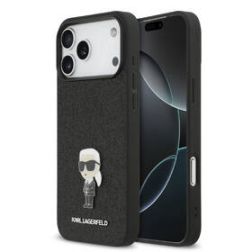 Kryt na mobil Karl Lagerfeld Fixed Glitter Metal Ikonik na Apple iPhone 17 Pro Max čierny

 obrázok produktu 1 z 7